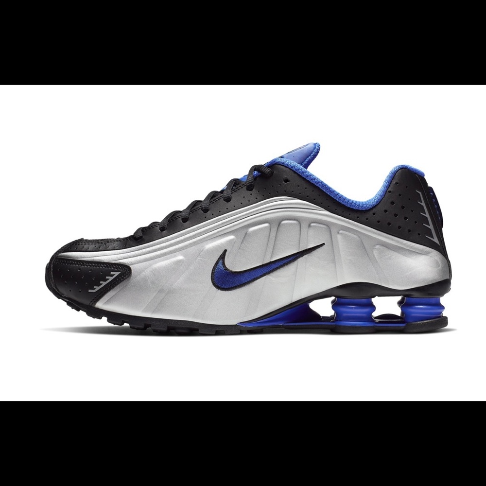 Nike Shox R4 Racer Blue/Metallic Silver